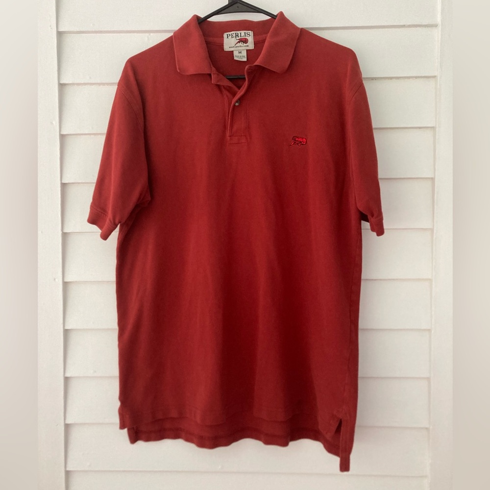 Perlis | Classic Two-Button Polo Size Medium